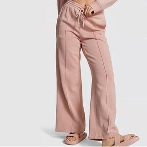 IVY FLEECE WIDE-LEG SWEATPANTS